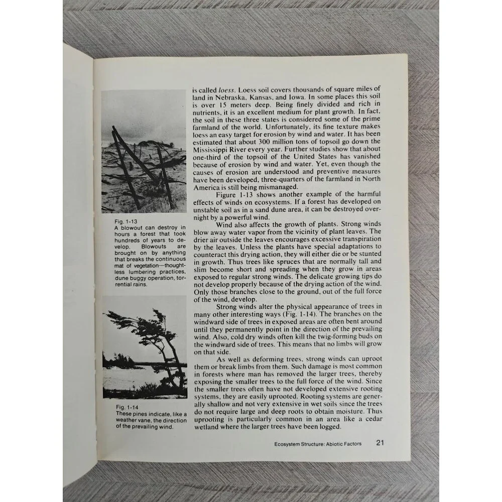 Terrestrial Ecology William A. Andrews Editor 1974 1st Edition Paperback